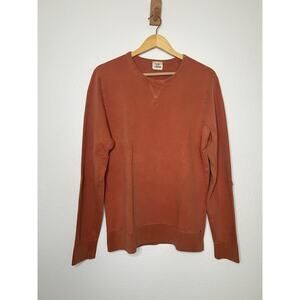 Flint And Tinder French Terry Sweatshirt in Chili Men's Size Medium